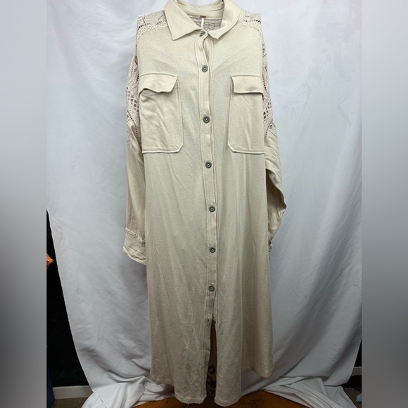 Free People arctic circle knit maxi top size M - Picture 3 of 12